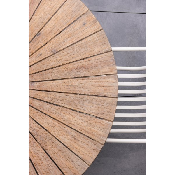 Rosario matbord 140 cm - Brun