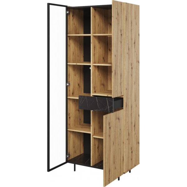 Vitrine Marmo - Chêne artisanal Vitrine Marmo - Chêne artisanal