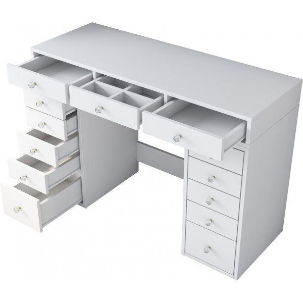 Bijou kaptafel 6 - 120 x 44,5 cm - Wit Bijou kaptafel 6 - 120 x 44,5 cm - Wit