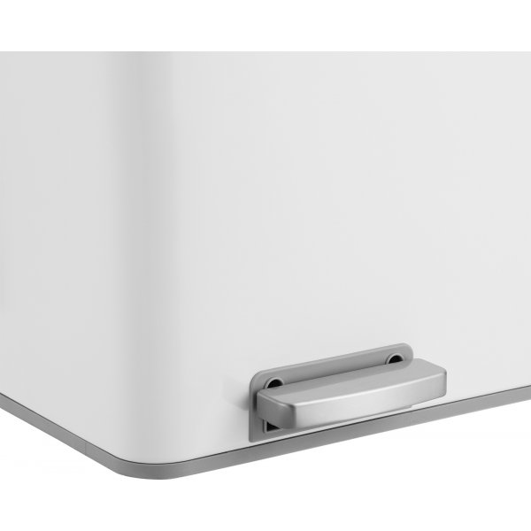 Poubelle Daloa 60 l - Blanc