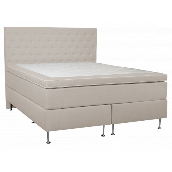 Sng med 5-zons pocket beige 160x200 cm