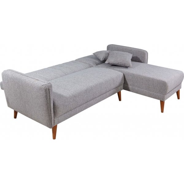 Aqua slaapbank rechts - Grijs Aqua slaapbank rechts - Grijs