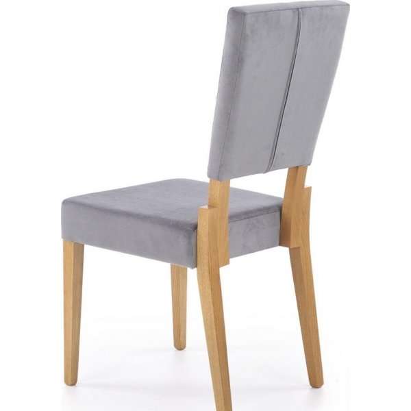 Chaise de salle à manger Daly - Chêne/gris Chaise de salle à manger Daly - Chêne/gris