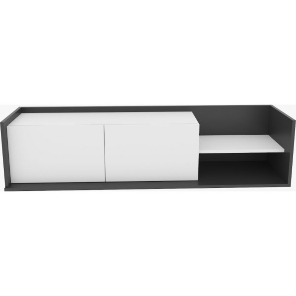 Banc multimédia Krog - Anthracite/blanc Banc multimédia Krog - Anthracite/blanc