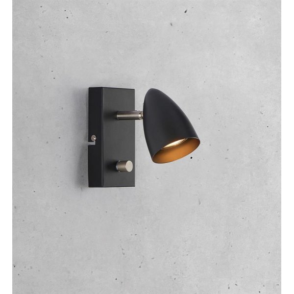 Ciro vgglampa - Svart