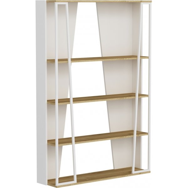 Bibliothque Lissa - Chne saphir/blanc