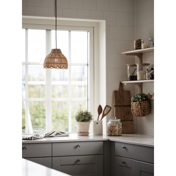 Plafonnier Pia / Naturel - 24 cm