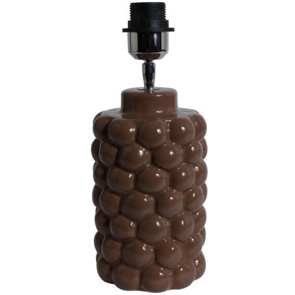 Big Bouble lampfot H32 cm - Brun