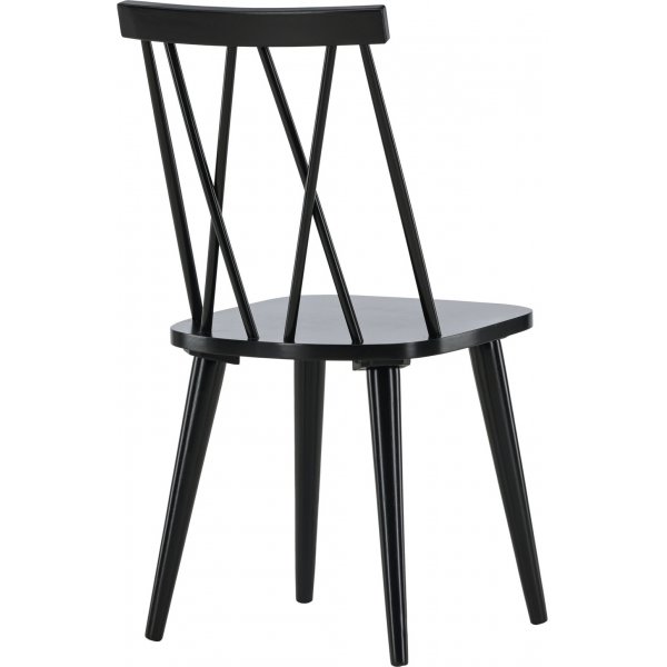 Chaise de salle à manger Mariette - Noir Chaise de salle à manger Mariette - Noir