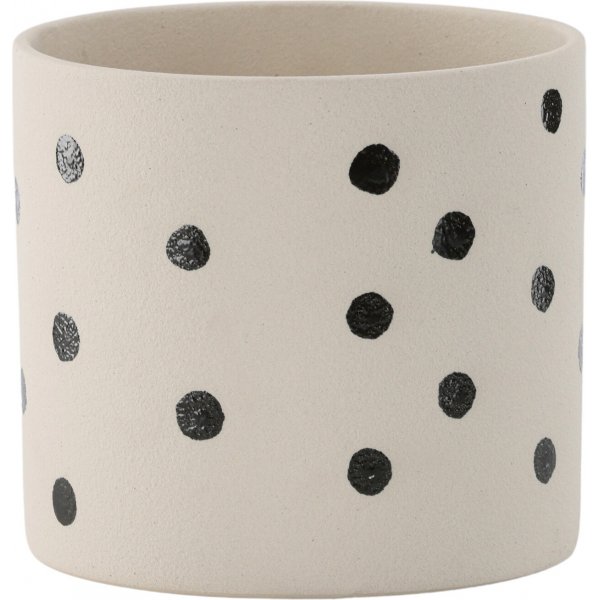 Pot Sane 18 x 17 cm - Noir/Blanc Pot Sane 18 x 17 cm - Noir/Blanc