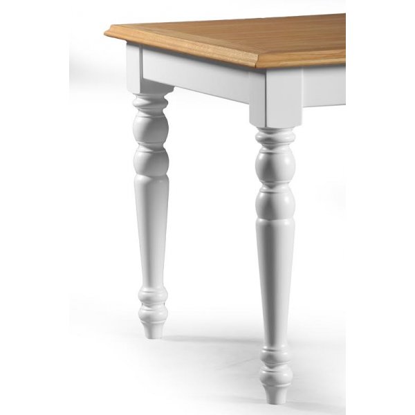 Vadstena matbord 140 cm - Vit/Ek Vadstena matbord 140 cm - Vit/Ek