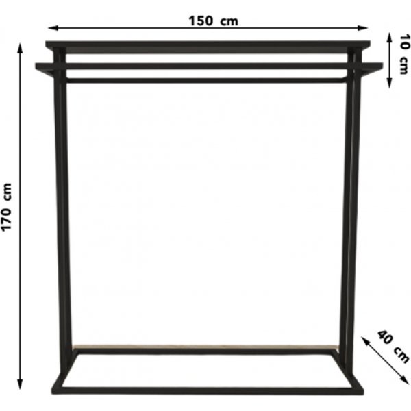 Ufa hallm�bel - Svart