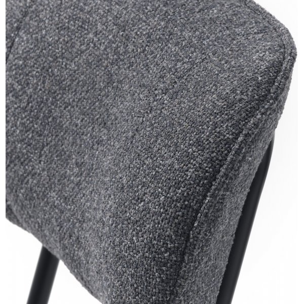 Chaise de salle à manger Bison - Gris foncé Chaise de salle à manger Bison - Gris foncé