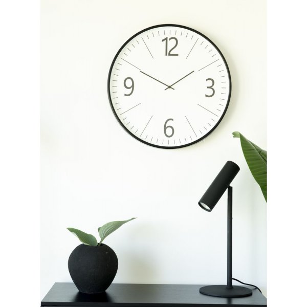 Horloge Biel - Noir/blanc