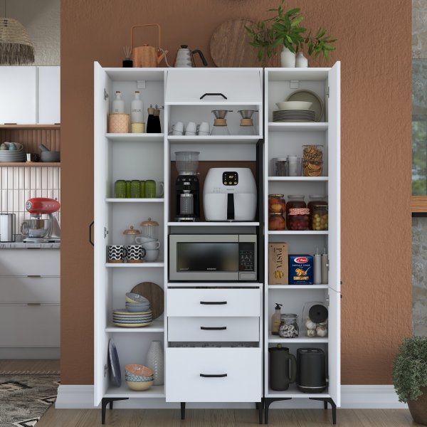 Armoire Jericho 118 - Blanc Armoire Jericho 118 - Blanc