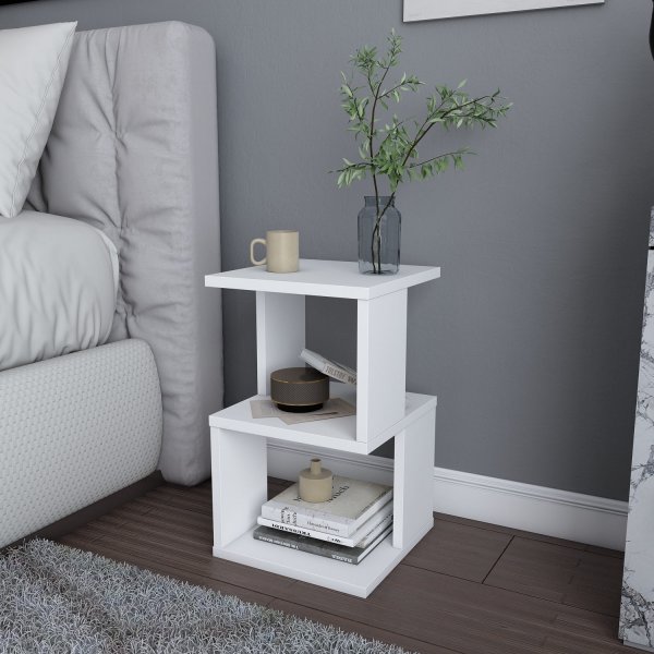 Carter nachtkastje - Wit