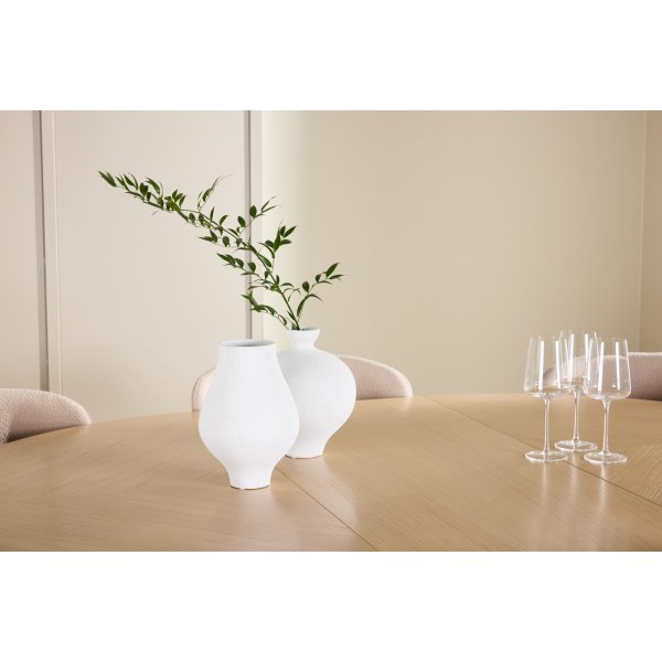 Matbord Strada med 6 st Astoria stolar - Beige/whitewash + 6.00 x Stolsdyna Matbord Strada med 6 st Astoria stolar - Beige/whitewash + 6.00 x Stolsdyna