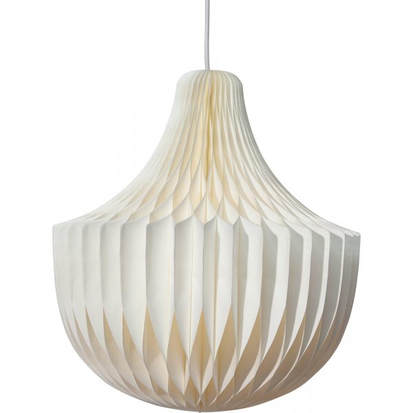 Vicky plafondlampenkap - Wit - 40 cm