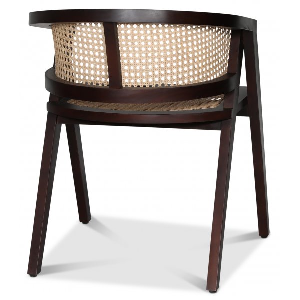 Siknäs karmstol - Brun mahogny/rotting Siknäs karmstol - Brun mahogny/rotting