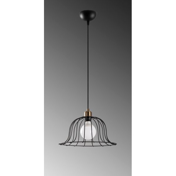 Boel taklampa 11390 - Svart/antik Boel taklampa 11390 - Svart/antik