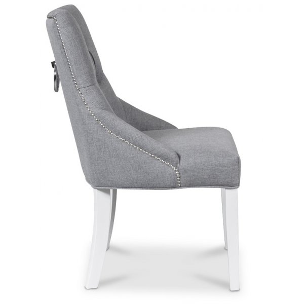 Tuva EUR Matstol med handtag - Grå / Vit Tuva EUR Matstol med handtag - Grå / Vit