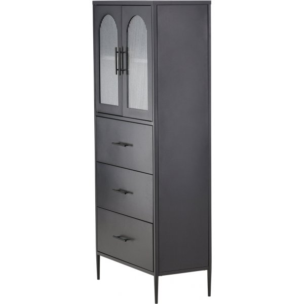 La paz vitrinskåp - Svart La paz vitrinskåp - Svart