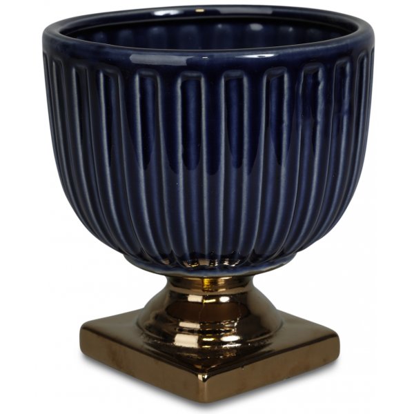 Kruka Grek p fot H18,5 cm - Bl