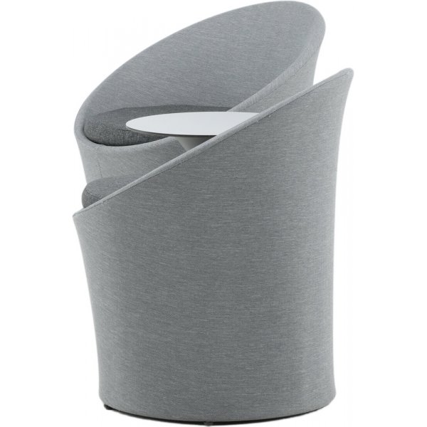 Groupe lounge Spoga - Noir/Gris Groupe lounge Spoga - Noir/Gris