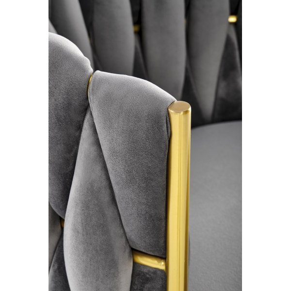 Cadeira matstol 517 - Grå/guld Cadeira matstol 517 - Grå/guld