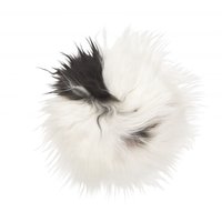 Molly stolsdyna fårskinn - Svart/vit Molly stolsdyna fårskinn - Svart/vit
