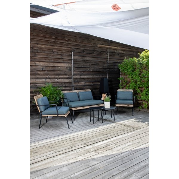 Groupe de canapés Paola - Noir Groupe de canapés Paola - Noir