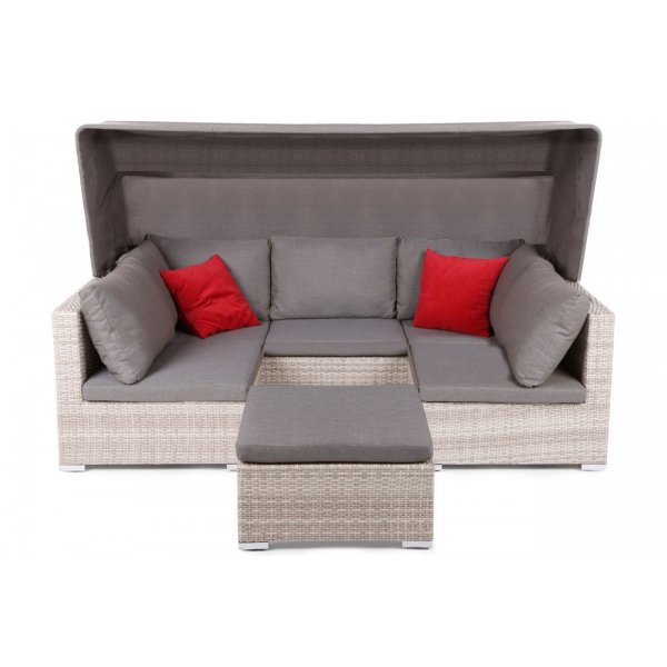 Modulsoffa Vigo - Beige/beige melerad Modulsoffa Vigo - Beige/beige melerad