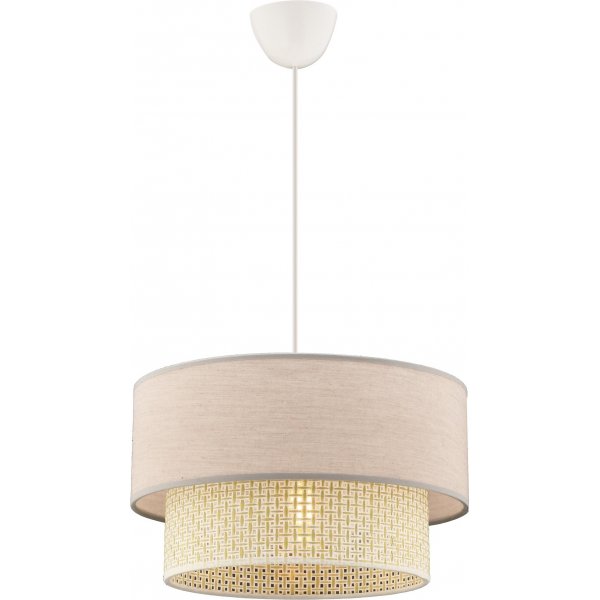 Echo taklampa - Cream/beige