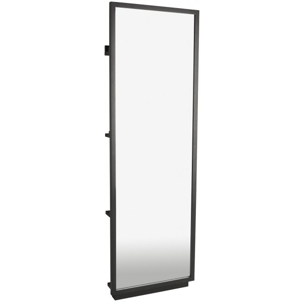 Golvspegel Confetti 185 cm - Svartbetsad ek