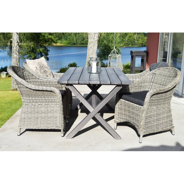 Scottsdale matbord 150 cm -Shabby Chic Gr