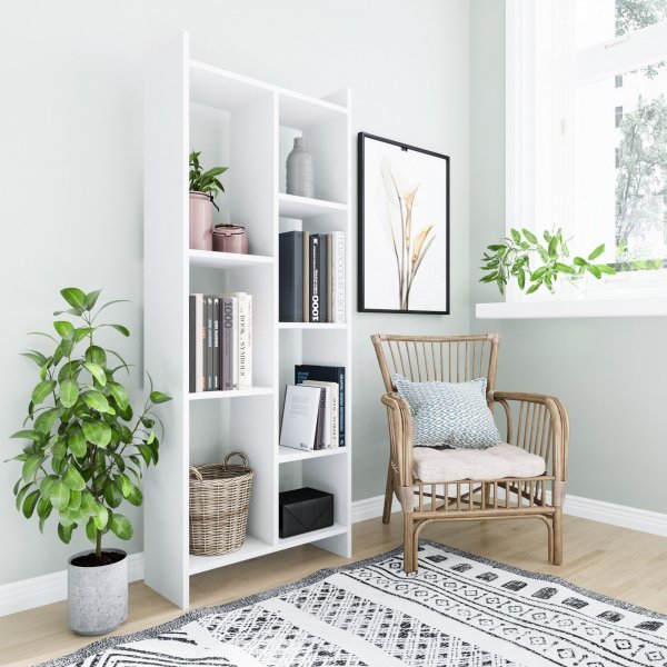 Bibliothque Eden - Blanc