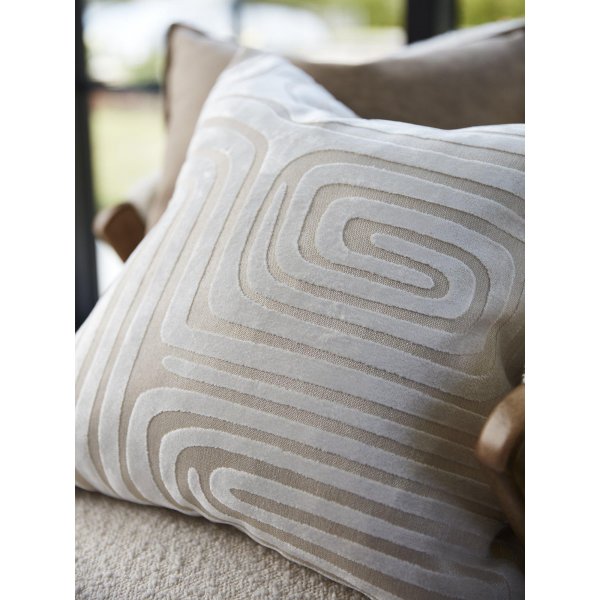 Molly kussenhoes 45 x 45 cm - Gebroken wit