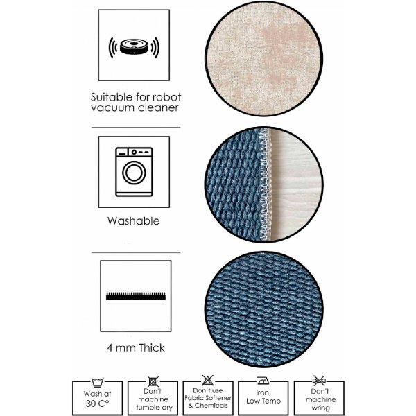Tapiso 445 matta - Bomull - 80 x 150 cm