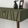 Forest avlastningsbord 120x 35 cm - Valnt/mrkgrn