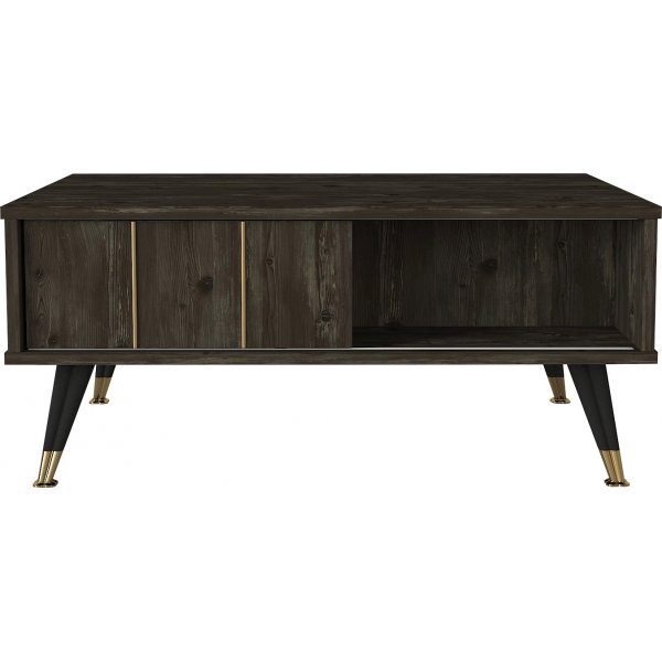 Neno soffbord 90 x 60 cm - Mörkbrun Neno soffbord 90 x 60 cm - Mörkbrun