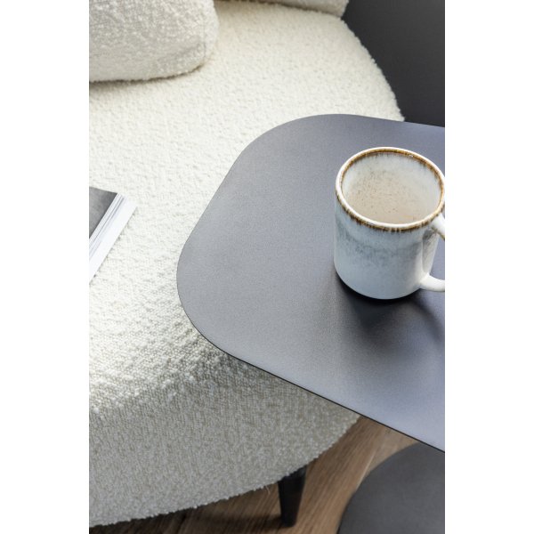 Table d'appoint San José 50 x 38 cm - Noir Table d'appoint San José 50 x 38 cm - Noir