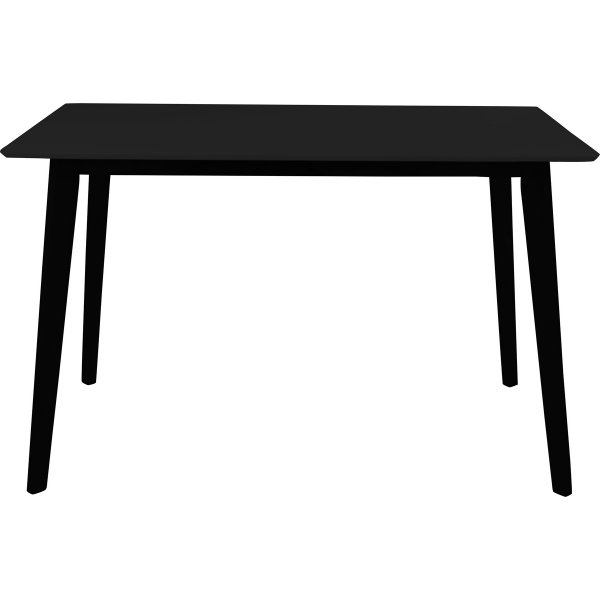 Table à manger 120x70 cm noire - Vojens Table à manger 120x70 cm noire - Vojens