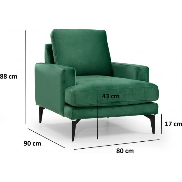 Papira fåtölj - Grön Papira fåtölj - Grön