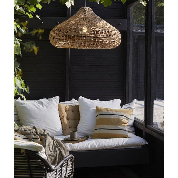 Selma kussenhoes 45 x 45 cm - Beige geel