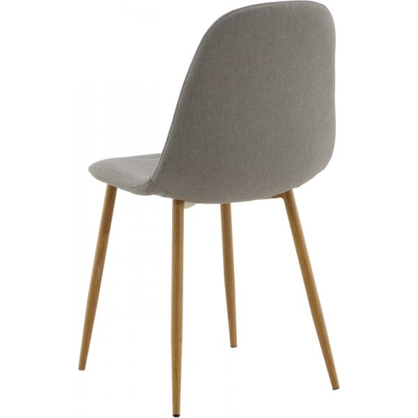 Chaise de salle  manger Bridge - Gris/chne