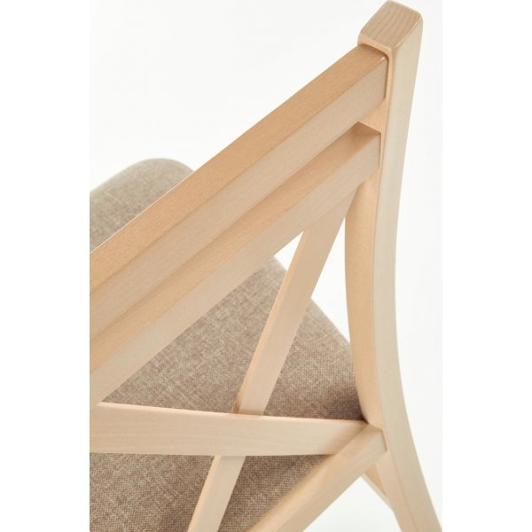 Marstrand eetkamerstoel - Sonoma eiken/beige Marstrand eetkamerstoel - Sonoma eiken/beige