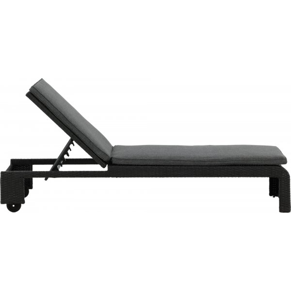 London ligbed - Zwart/grijs London ligbed - Zwart/grijs