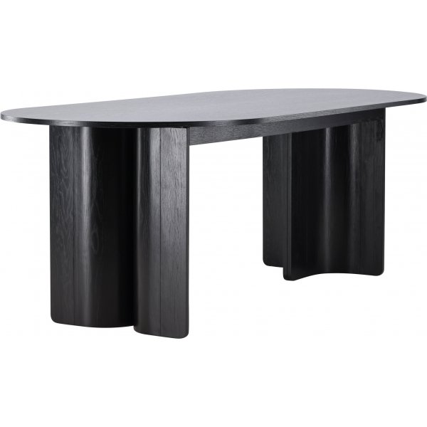 Table  manger Tyres 220 x 100 cm - Noir