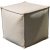 Pouf en alun - Beige