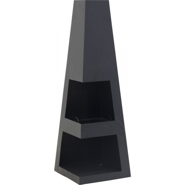 Chemine Bastian 40 x 40 cm - Noir